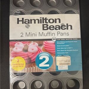 Hamilton Beach Nonstick Steel Muffin Pans Set